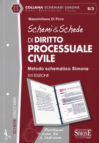 Schemi & schede di diritto processuale civile - Librerie.coop Schemi & schede di diritto processuale civile - Librerie.coop
