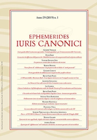 Ephemerides Iuris canonici - Librerie.coop