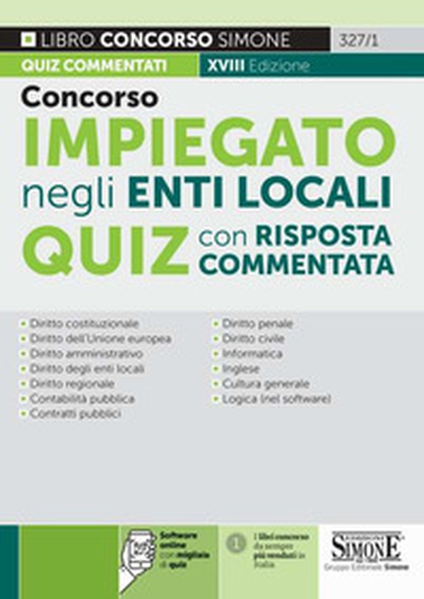 Quiz per impiegato negli enti locali - Librerie.coop Quiz per impiegato negli enti locali - Librerie.coop