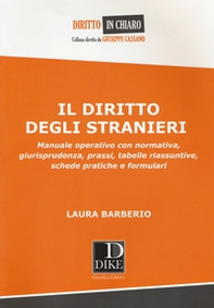 Il diritto degli stranieri. Manuale operativo con normativa, giurisprudenza, prassi, tabelle riassuntive, schede pratiche e formulari - Librerie.coop Il diritto degli stranieri. Manuale operativo con normativa, giurisprudenza, prassi, tabelle riassuntive, schede pratiche e formulari - Librerie.coop