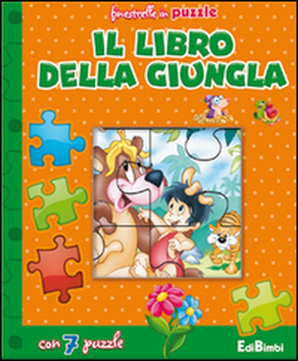 Il libro della giungla. Finestrelle in puzzle - Librerie.coop Il libro della giungla. Finestrelle in puzzle - Librerie.coop