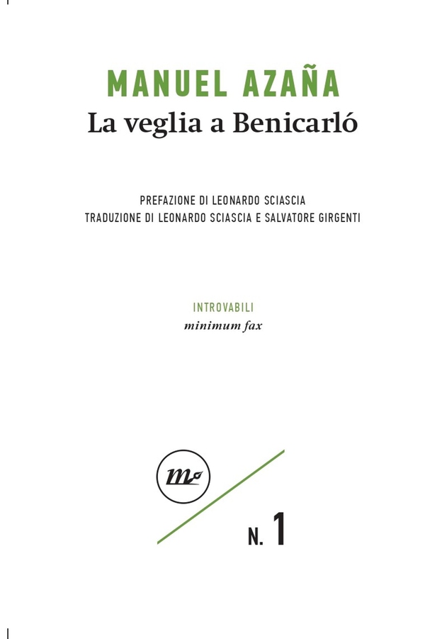 La veglia a Benicarló - Librerie.coop La veglia a Benicarló - Librerie.coop
