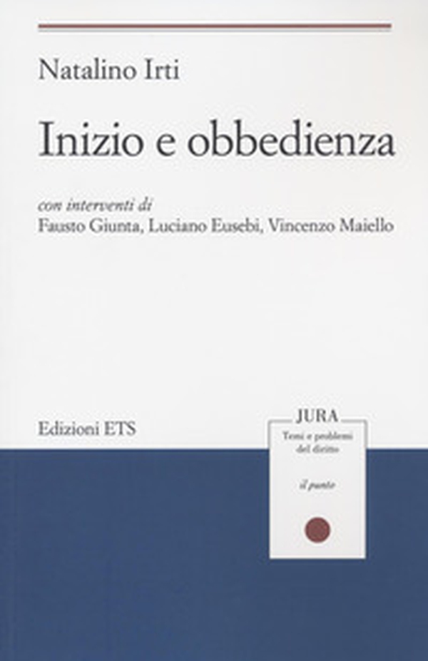 Inizio e obbedienza - Librerie.coop Inizio e obbedienza - Librerie.coop