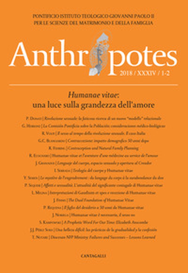 Anthropotes. Rivista di studi sulla persona e la famiglia - Librerie.coop Anthropotes. Rivista di studi sulla persona e la famiglia - Librerie.coop