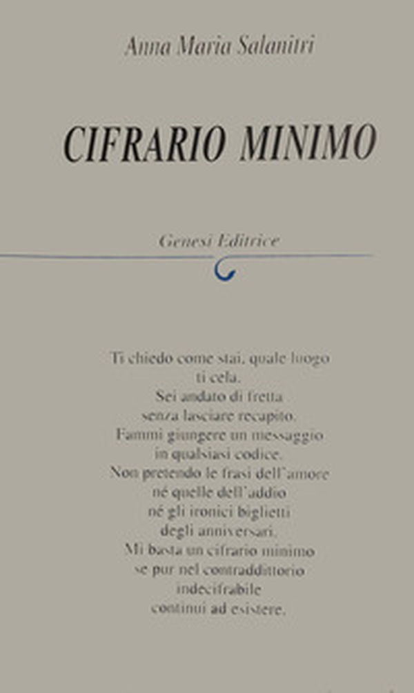 Cifrario minimo - Librerie.coop Cifrario minimo - Librerie.coop