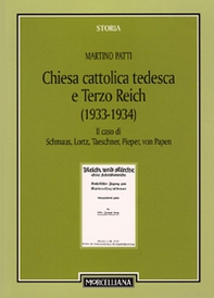 Chiesa cattolica tedesca e Terzo Reich (1933-1934) - Librerie.coop