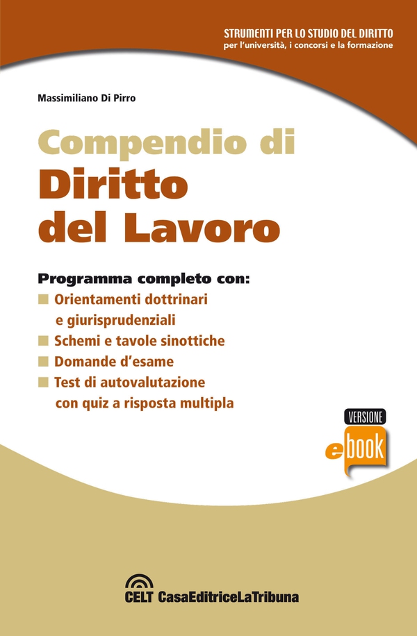 Compendio di diritto del lavoro - Librerie.coop Compendio di diritto del lavoro - Librerie.coop