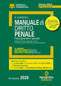 Manuale breve di diritto penale 2026. Aggiornato al Decreto Sicurezza - Librerie.coop