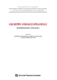 Giuseppe Codacci-Pisanelli. Testimonianze e attualità - Librerie.coop