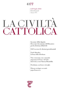 La Civiltà Cattolica n. 4177 - Librerie.coop