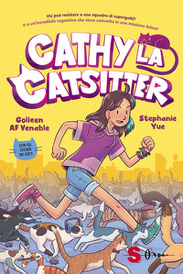 Cathy la catsitter. Con adesivi - Librerie.coop Cathy la catsitter. Con adesivi - Librerie.coop