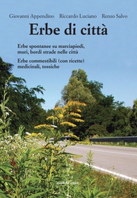 Erbe di città. Erbe spontanee su marciapiedi, muri e bordo strade. Commestibili (con ricette), medicinali, tossiche - Librerie.coop
