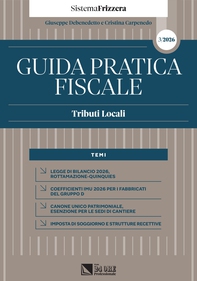Guida Pratica Fiscale Tributi locali 2026 – Sistema Frizzera - Librerie.coop