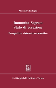 Immunità Segreto Stato di eccezione - Librerie.coop