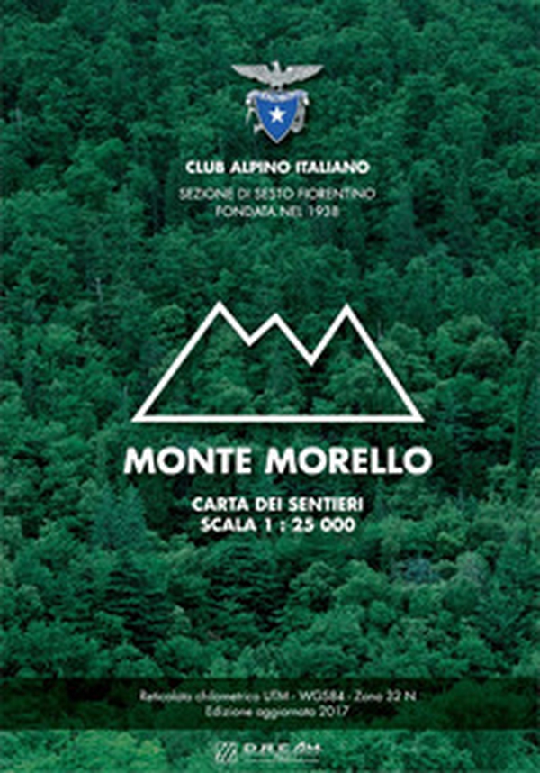 Monte Morello. Carta dei sentieri. Scala 1:25.000 - Librerie.coop Monte Morello. Carta dei sentieri. Scala 1:25.000 - Librerie.coop