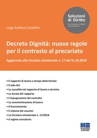 Decreto Dignità: nuove regole per il contrasto al precariato - Librerie.coop