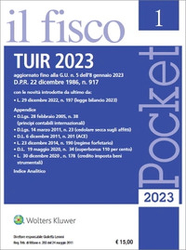 TUIR 2023 - Librerie.coop TUIR 2023 - Librerie.coop
