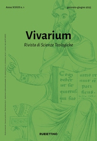 Vivarium. Rivista di scienze teologiche - Vol. 1 - Librerie.coop
