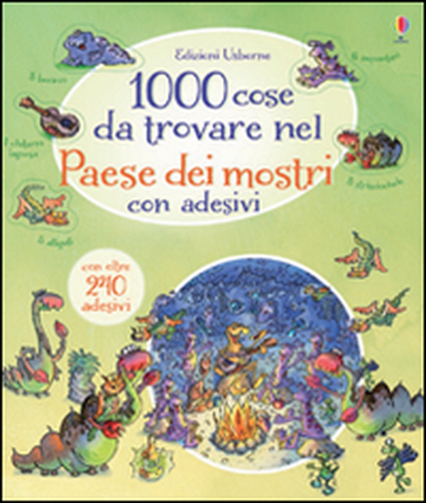 1000 cose da trovare nel Paese dei mostri. Con adesivi - Librerie.coop 1000 cose da trovare nel Paese dei mostri. Con adesivi - Librerie.coop