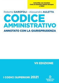 Codice amministrativo. Annotato con la giurisprudenza - Librerie.coop