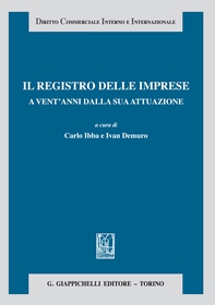 Il registro delle imprese a vent'anni dalla sua attuazione - Librerie.coop