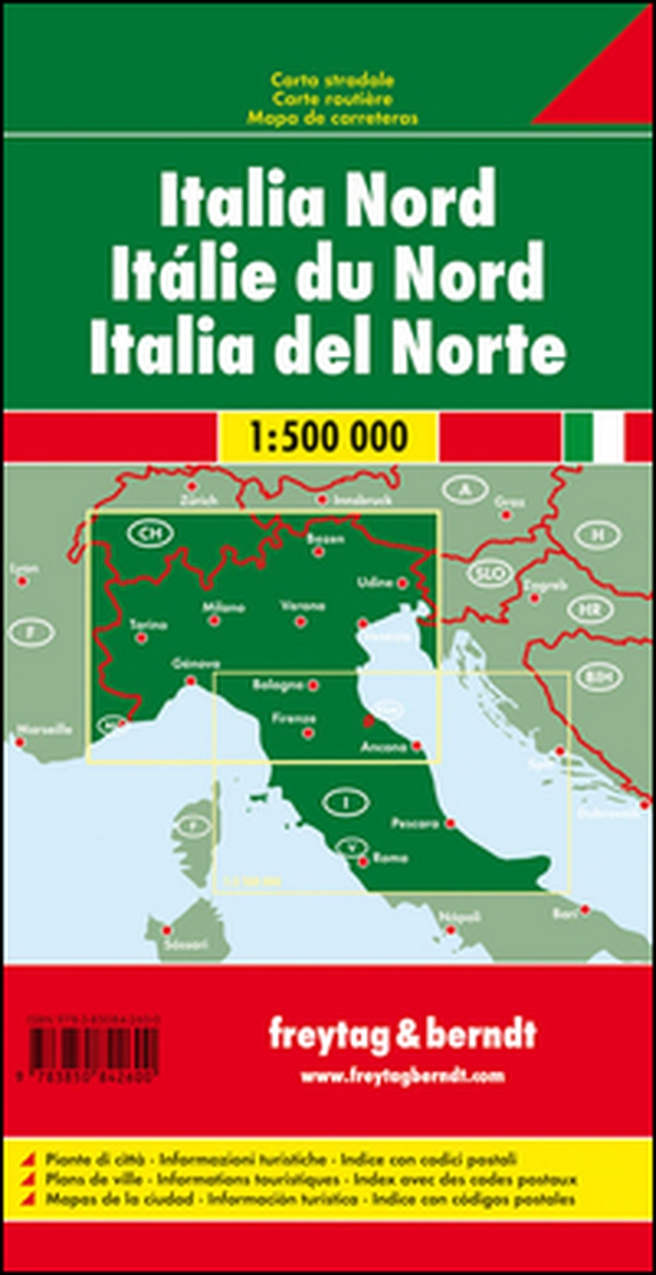 ITALIA DEL NORD 1:500.000 n.e. - Librerie.coop ITALIA DEL NORD 1:500.000 n.e. - Librerie.coop