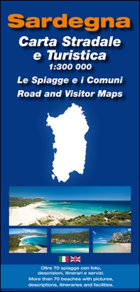 Cartina Sardegna stradale e turistica 1:300.000 - Librerie.coop