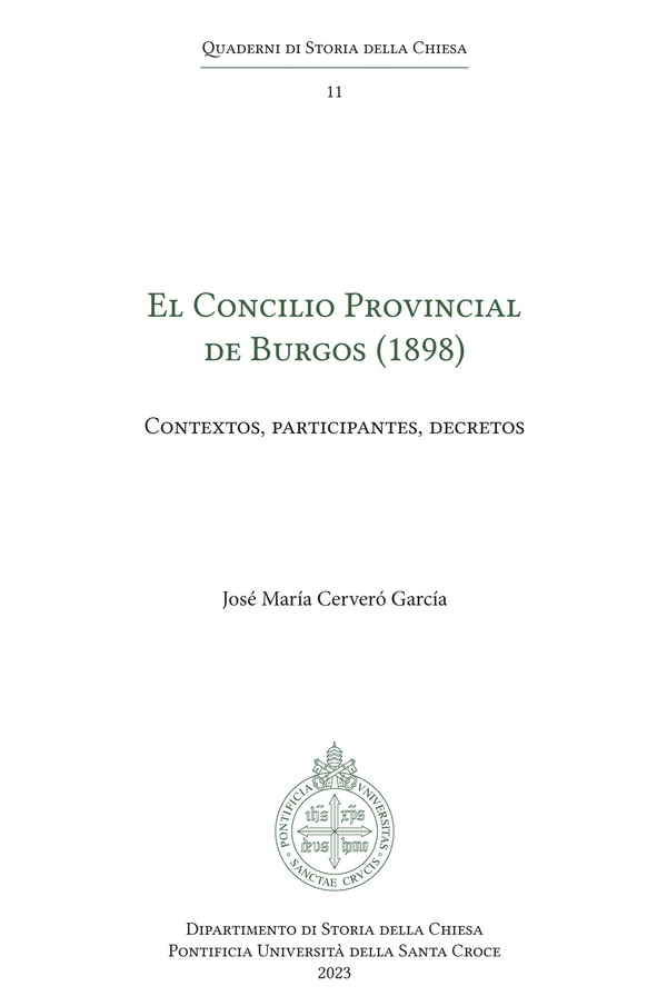 El Concilio Provincial de Burgos (1898) - Librerie.coop El Concilio Provincial de Burgos (1898) - Librerie.coop