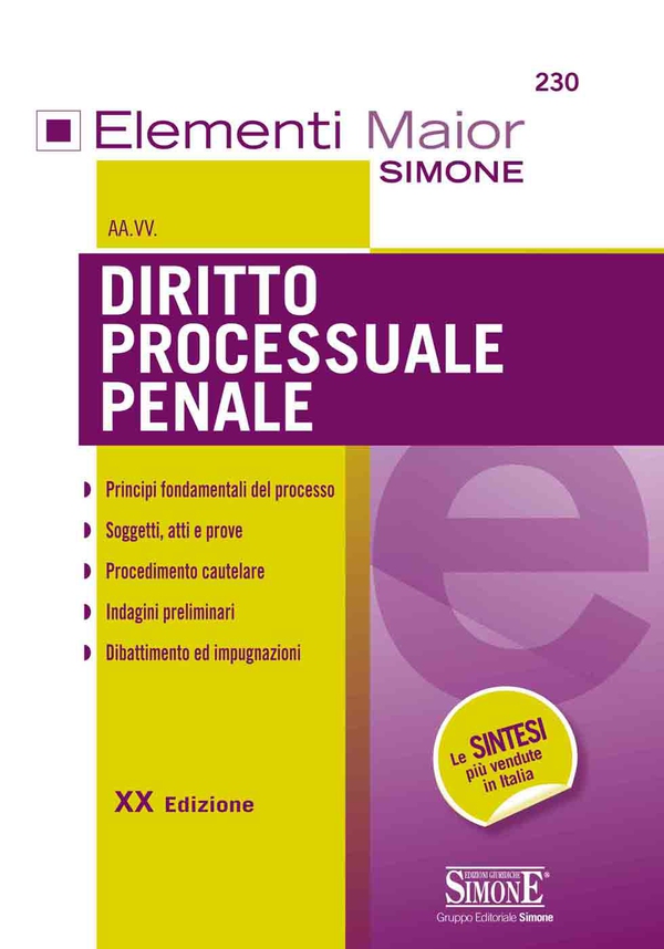 Elementi Maior di Diritto Processuale Penale - Librerie.coop Elementi Maior di Diritto Processuale Penale - Librerie.coop