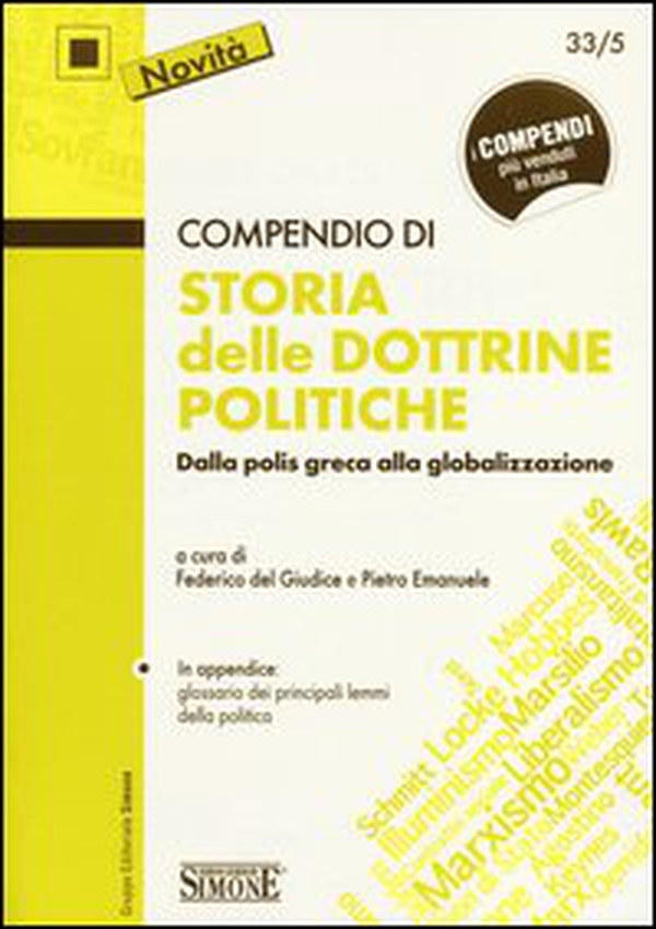 Compendio di storia delle dottrine politiche. Dalla polis greca alla globalizzazione - Librerie.coop Compendio di storia delle dottrine politiche. Dalla polis greca alla globalizzazione - Librerie.coop