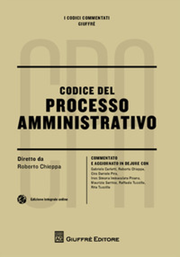 Codice del processo amministrativo - Librerie.coop Codice del processo amministrativo - Librerie.coop