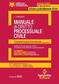 Manuale di diritto processuale civile - Librerie.coop Manuale di diritto processuale civile - Librerie.coop