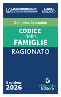 Codice ragionato delle famiglie 2026 con schemi a lettura guidata - Librerie.coop