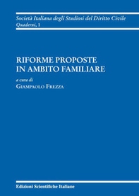 Riforme proposte in ambito familiare - Librerie.coop