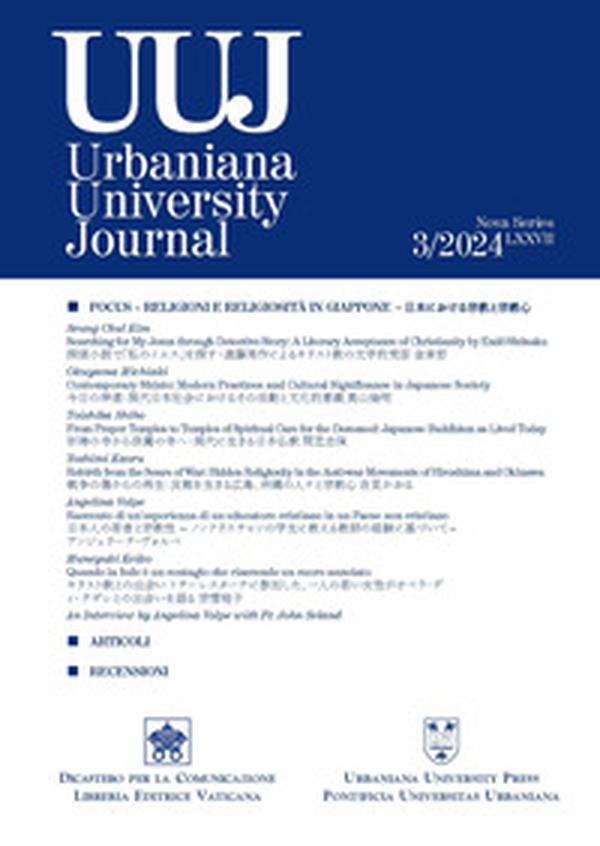 Urbaniana University Journal - Vol. 3 - Librerie.coop Urbaniana University Journal - Vol. 3 - Librerie.coop