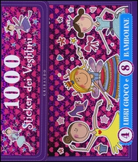 1000 stickers dei vestitini. Con adesivi - Librerie.coop