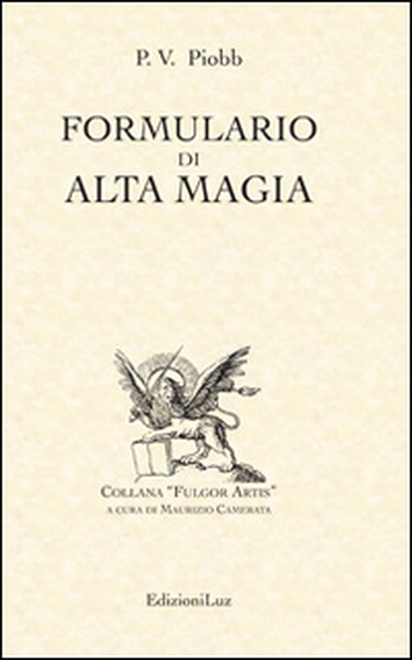 Formulario di alta magia - Librerie.coop Formulario di alta magia - Librerie.coop