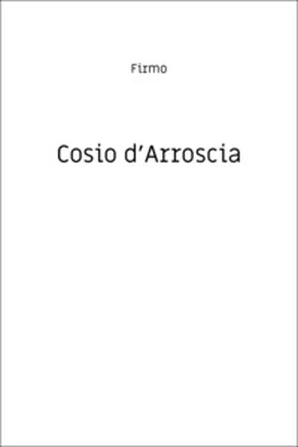 Cosio d'Arroscia - Librerie.coop