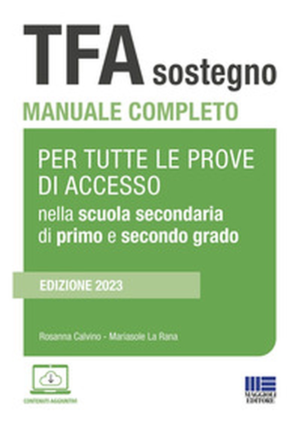 TFA sostegno nella scuola secondaria di primo e secondo grado - Librerie.coop TFA sostegno nella scuola secondaria di primo e secondo grado - Librerie.coop