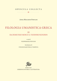Filologia umanistica greca. III - Librerie.coop