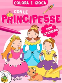Colora e gioca con le principesse. Con adesivi - Librerie.coop Colora e gioca con le principesse. Con adesivi - Librerie.coop