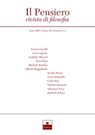 Il Pensiero (1966/1-2) - Librerie.coop