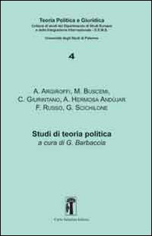 Studi di teoria politica - Librerie.coop Studi di teoria politica - Librerie.coop