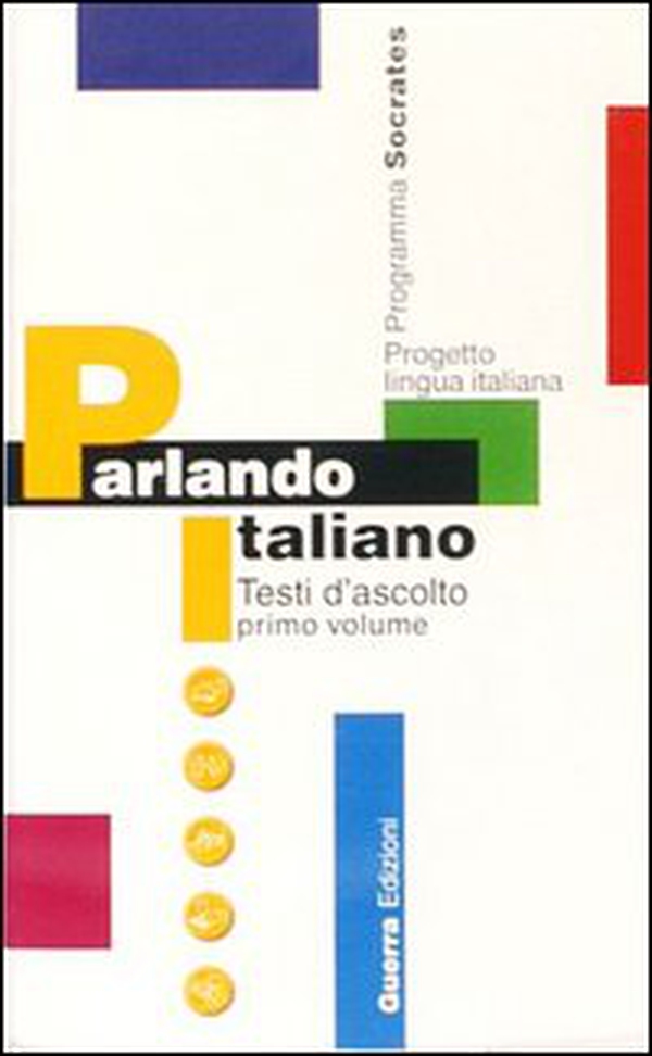 Parlando italiano. Audiocassetta - Vol. 1 - Librerie.coop Parlando italiano. Audiocassetta - Vol. 1 - Librerie.coop