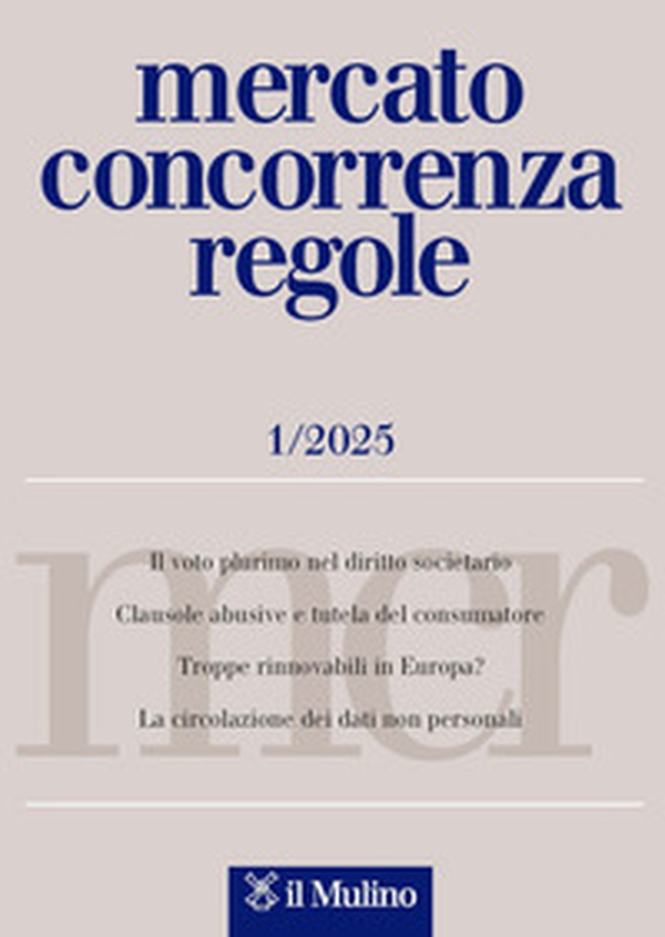 Mercato concorrenza regole - Vol. 1 - Librerie.coop Mercato concorrenza regole - Vol. 1 - Librerie.coop