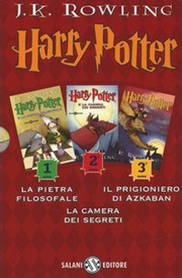 Harry Potter: La pietra filosofale-La camera dei segreti-Il prigioniero di Azkaban - Librerie.coop Harry Potter: La pietra filosofale-La camera dei segreti-Il prigioniero di Azkaban - Librerie.coop