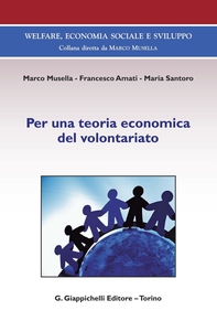 Per una teoria economica del volontariato - Librerie.coop