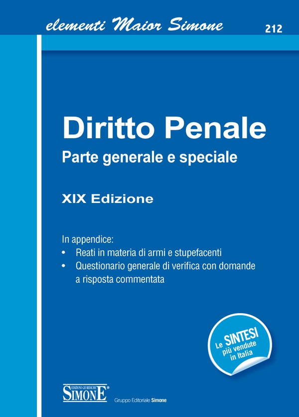 Elementi Maior di Diritto Penale - Librerie.coop Elementi Maior di Diritto Penale - Librerie.coop