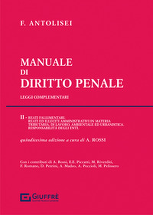Manuale di diritto penale - Librerie.coop Manuale di diritto penale - Librerie.coop