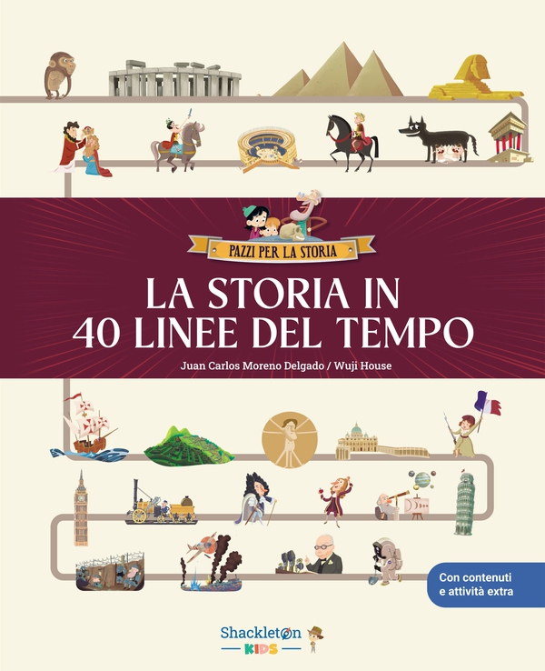 La storia in 40 linee del tempo - Librerie.coop La storia in 40 linee del tempo - Librerie.coop